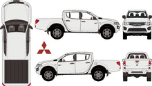 Load image into Gallery viewer, Mitsubishi Triton 2015 to 2017 Double Cab - GLX Pickup ute
