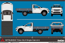Load image into Gallery viewer, Mitsubishi Triton 2015 to 2017 -- Single Cab Chassis
