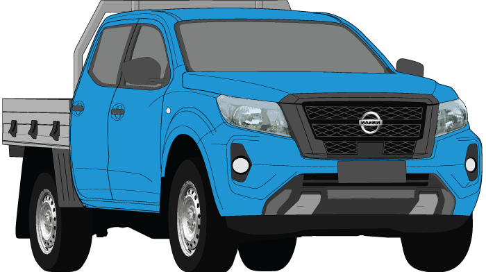 Nissan Navara 2021 to Current -- Double CabChassis SL
