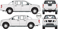 Nissan Navara 2007 to 2010 -- Double Cab ute