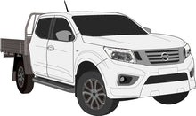 Load image into Gallery viewer, Nissan Navara 2017 to 2021 -- King Cab  Cab Chassis
