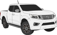 Nissan Navara 2017 to 2021 -- King Cab  Pickup ute