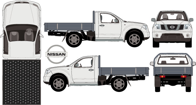 Nissan Navara 2015 to 2017 -- Single Cab Chassis