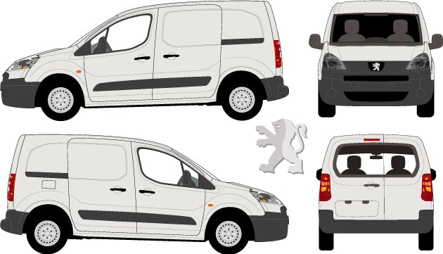 Peugeot Partner 2008 to 2018 -- SWB van