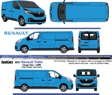 Load image into Gallery viewer, Renault Trafic 2021 to 2022 --  LWB  Colour Coded  Barn Doors
