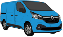 Load image into Gallery viewer, Renault Trafic 2021 to 2022 -- SWB Colour Coded Lift Up Tailgate
