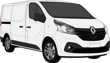 Load image into Gallery viewer, Renault Trafic 2015 to 2021 -- LWB van - Lift up Tailgate -- Fully Colour Coded
