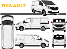 Load image into Gallery viewer, Renault Trafic 2015 to 2021 -- SWB van - Barn Doors --  Fully Colour Coded
