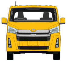 Load image into Gallery viewer, Toyota Hiace 2020 to Current -- LWB - Cargo Van - Colour coded bumpers
