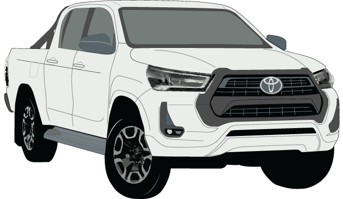 Toyota Hilux 2023 to Current -- SR Double Cab Ute