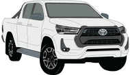 Toyota Hilux 2023 to Current -- SR Double Cab Ute
