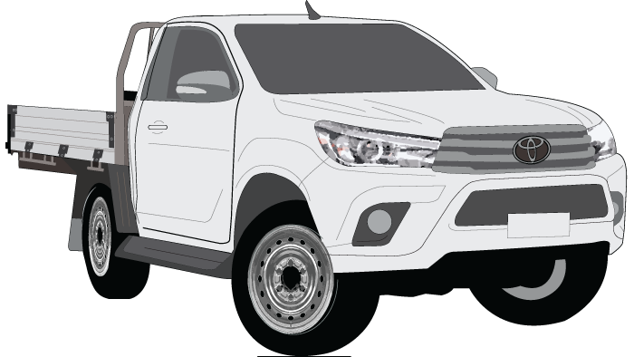 Toyota Hilux 2023 SR Single Cab Chassis
