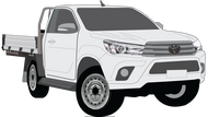 Toyota Hilux 2023 SR Single Cab Chassis