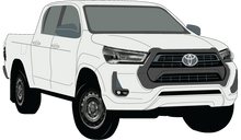 Load image into Gallery viewer, Toyota Hilux 2023 to Current -- WorkMate Double Cab Ute

