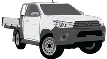 Load image into Gallery viewer, Toyota Hilux 2023 to Current -- WorkMate  Single Cab Chassis
