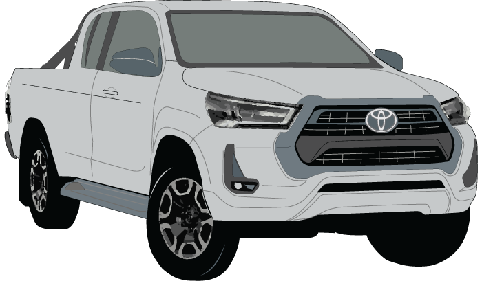 Toyota Hilux 2023 to Current -- SR5 Extra Cab Ute
