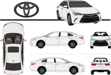 Load image into Gallery viewer, Toyota Camry 2017 to 2018 -- sedan
