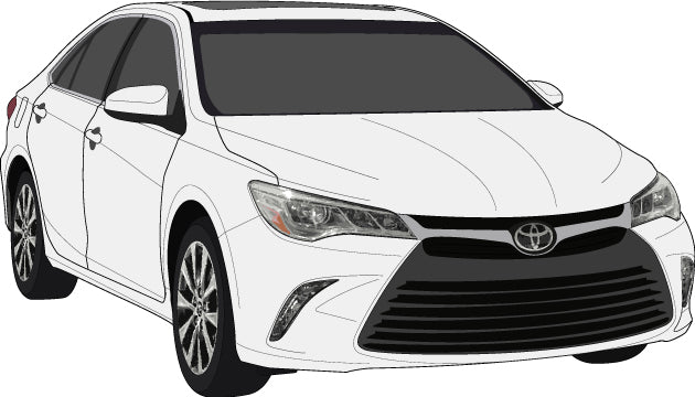 Toyota Camry 2017 to 2018 -- sedan