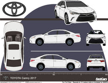 Load image into Gallery viewer, Toyota Camry 2017 to 2018 -- sedan
