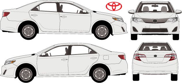 Toyota Camry 2013 to 2015 -- Altise Sedan