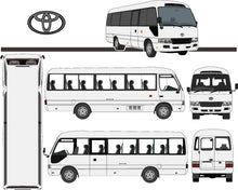 Load image into Gallery viewer, Toyota Coaster 2014 to 2017-- Deluxe Bus
