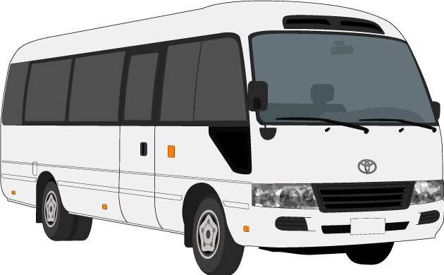 Toyota Coaster 2014 to 2017-- Deluxe Bus