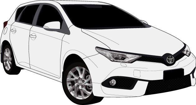 Toyota Corolla 2017 to 2018   5 Door Hatch