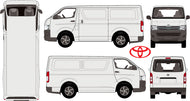 Toyota Hiace 2014 to 2015 -- LWB van