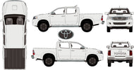 Toyota Hilux 2015 to 2017 -- Double Cab -- SR5 Pickup Ute