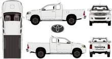 Load image into Gallery viewer, Toyota Hilux 2015 to 2017 -- Extra Cab - SR Pickup Ute
