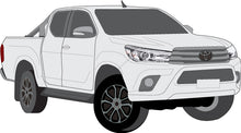 Load image into Gallery viewer, Toyota Hilux 2017 to 2018 -- Extra Cab - Pickup Ute
