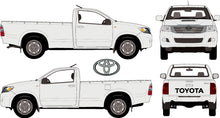 Load image into Gallery viewer, Toyota Hilux 2013 to 2015 -- Single Cab - SR Pickup Ute
