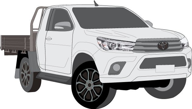 Toyota Hilux 2017 to 2018 -- Single Cab Chassis