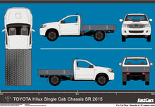Load image into Gallery viewer, Toyota Hilux 2015 to 2017 -- Single Cab - SR Cab Chassis
