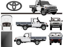 Load image into Gallery viewer, Toyota Landcruiser 2017 70 Series Cab Chassis
