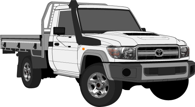 Toyota Landcruiser 2017 70 Series Cab Chassis