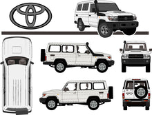 Load image into Gallery viewer, Toyota Landcruiser 2017 70 Series Troop Carrier
