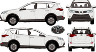 Toyota Rav4 2013 to 2015 -- Rav4 SUV