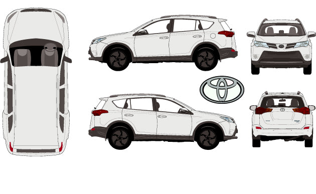 Toyota Rav4 2015 to 2017 -- Rav4 SUV