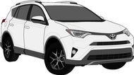 Toyota Rav4 2017 to 2020 -- Rav4 SUV