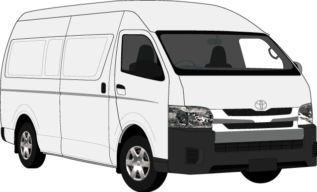 Toyota Commuter 2017 to 2020 -- Bus