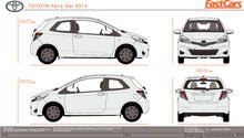 Load image into Gallery viewer, Toyota Yaris 2014 to 2018 -- 3 Door
