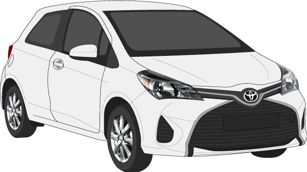 Toyota Yaris 2015 to 2018 -- 5 Door Hatch