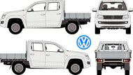 Volkswagen Amarok 2013 to 2015 -- Double Cab - Cab Chassis