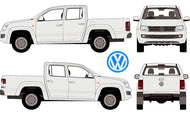 Volkswagen Amarok 2013 to 2015 -- Double Cab - Pickup Ute