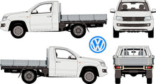 Load image into Gallery viewer, Volkswagen Amarok 2013 to 2015 -- Single Cab - Cab Chassis
