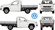 Volkswagen Amarok 2013 to 2015 -- Single Cab - Cab Chassis