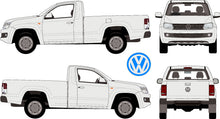 Load image into Gallery viewer, Volkswagen Amarok 2013 to 2015 -- Single Cab - Pickup Ute
