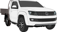 Volkswagen Amarok 2017 to 2023 -- Single Cab - Cab Chassis