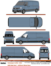 Load image into Gallery viewer, Volkswagen Crafter 2022 to Current -- LWB High Roof
